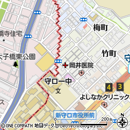 大阪府守口市梅町6-11周辺の地図