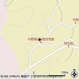 三重県津市美里町北長野508-1周辺の地図