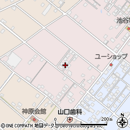 静岡県浜松市中央区西山町2458周辺の地図