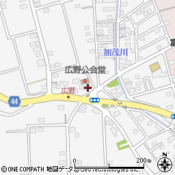 静岡県磐田市富丘73-1周辺の地図