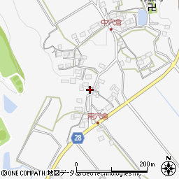 三重県津市美里町穴倉552-1周辺の地図