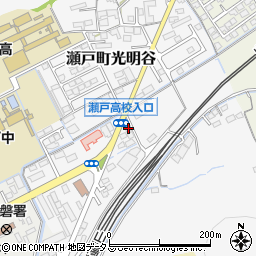 岡山県岡山市東区瀬戸町光明谷199周辺の地図