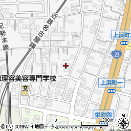 津ＩＮＣＯＵＲＴ練木周辺の地図