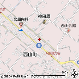 静岡県浜松市中央区西山町2229周辺の地図