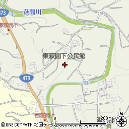 静岡県牧之原市東萩間200周辺の地図