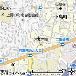 大阪府門真市下島町21-18周辺の地図
