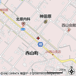 静岡県浜松市中央区西山町2227周辺の地図