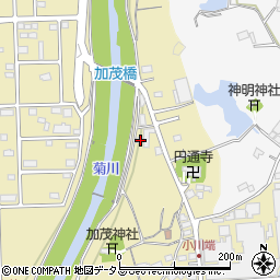 静岡県菊川市加茂2917-1周辺の地図