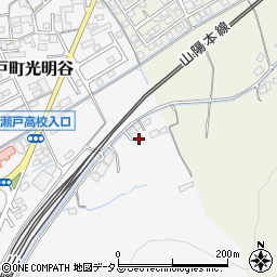 岡山県岡山市東区瀬戸町光明谷112周辺の地図