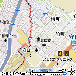 大阪府守口市梅町6-6周辺の地図