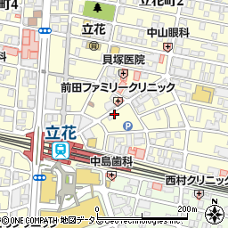 ソリッソ 立花店周辺の地図