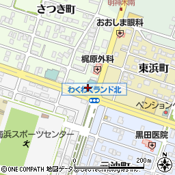 鹿久居荘赤穂周辺の地図