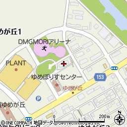 伊賀建設産業会館周辺の地図