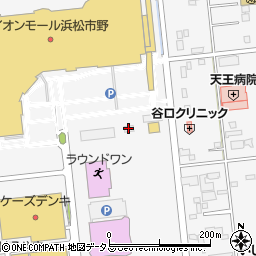 牛角市野店周辺の地図