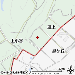 愛知県美浜町（知多郡）豊丘（道上）周辺の地図