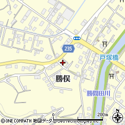 静岡県牧之原市勝俣1674周辺の地図