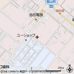 静岡県浜松市中央区西山町2431周辺の地図