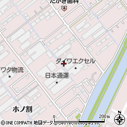 愛知県豊橋市神野新田町ニノ割周辺の地図