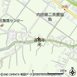 中内田上地区集落センター周辺の地図