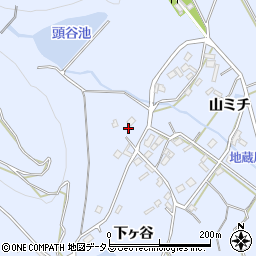 愛知県豊橋市雲谷町上ノ山40周辺の地図