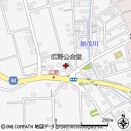 広野公会堂周辺の地図