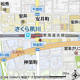 阪神低温株式会社　本社周辺の地図