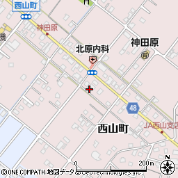 静岡県浜松市中央区西山町2342周辺の地図