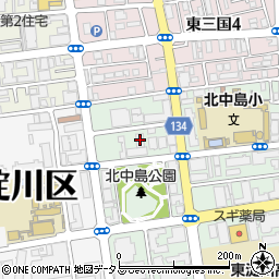新大阪第一グリーンマンション周辺の地図