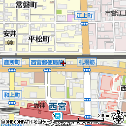 中国銀行西宮支店周辺の地図