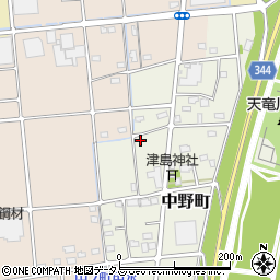 静岡県浜松市中央区中野町3095周辺の地図