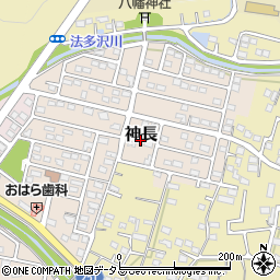 静岡県袋井市神長36周辺の地図