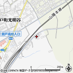 岡山県岡山市東区瀬戸町光明谷111周辺の地図