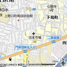 大阪府門真市下島町21-16周辺の地図