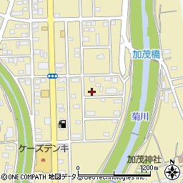 静岡県菊川市加茂6143周辺の地図