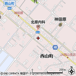 静岡県浜松市中央区西山町2258周辺の地図