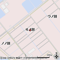 愛知県豊橋市神野新田町ヰノ割周辺の地図