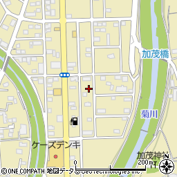 静岡県菊川市加茂6118周辺の地図