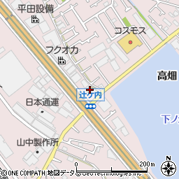 セブンイレブン加古川平岡辻ケ内店周辺の地図