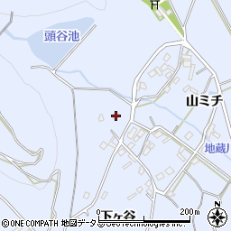 愛知県豊橋市雲谷町上ノ山38周辺の地図