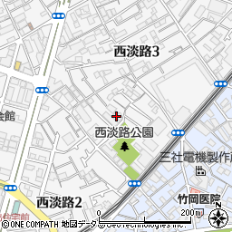 スマートコート新大阪Ｂ棟周辺の地図
