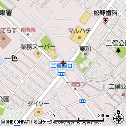 牛角 東加古川店周辺の地図