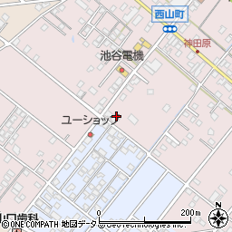 静岡県浜松市中央区西山町2434周辺の地図