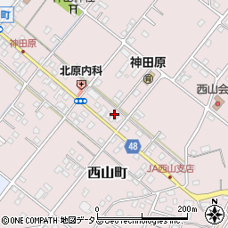 静岡県浜松市中央区西山町2220周辺の地図