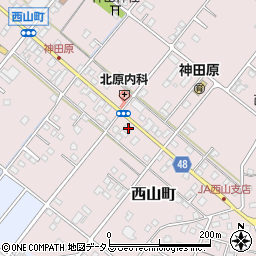 静岡県浜松市中央区西山町2257周辺の地図