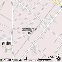 静岡県浜松市中央区西山町102周辺の地図