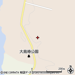 東京都大島町元町下高洞道上周辺の地図