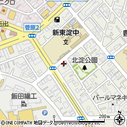 株式会社パールイデア　大阪周辺の地図