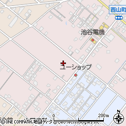 静岡県浜松市中央区西山町2449周辺の地図