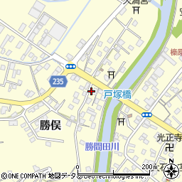 静岡県牧之原市勝俣1814周辺の地図