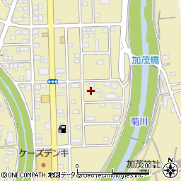 静岡県菊川市加茂6147周辺の地図